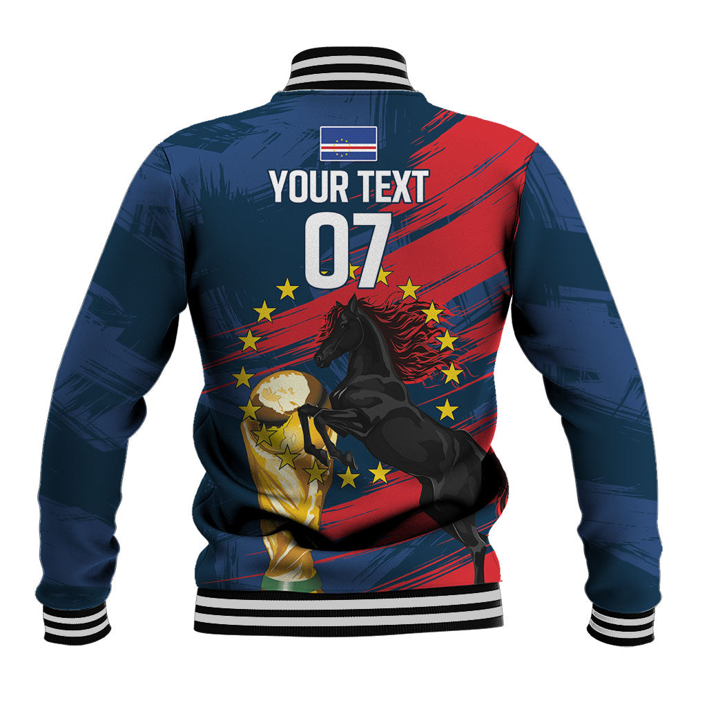 Cape Verde - WC2026 Dark Horse Custom Baseball Jacket Our Time Our Story