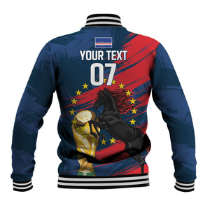Cape Verde - WC2026 Dark Horse Custom Baseball Jacket Our Time Our Story