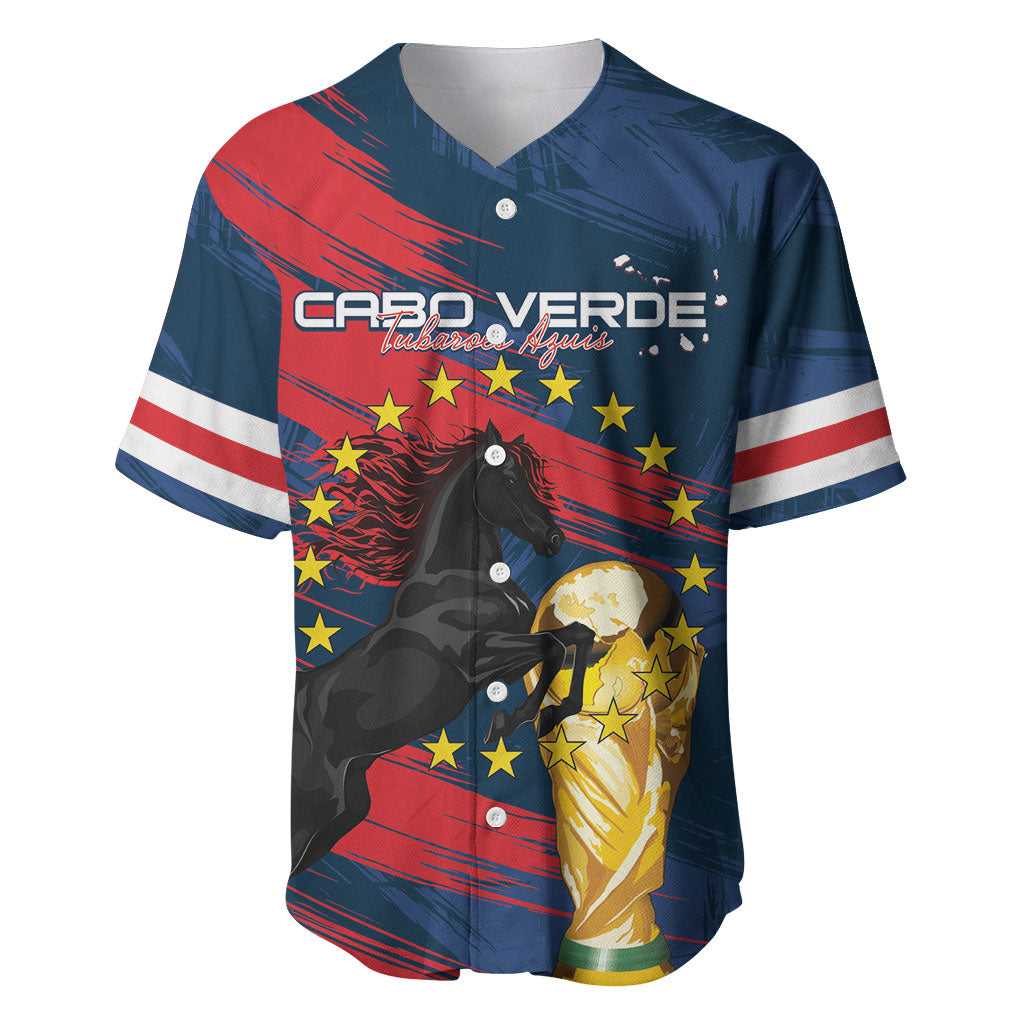Cape Verde - WC2026 Dark Horse Custom Baseball Jersey Our Time Our Story