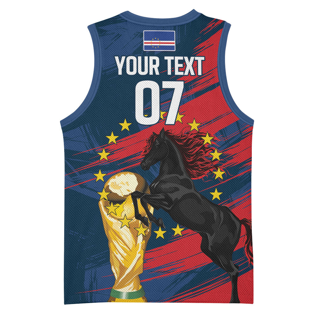 Cape Verde - WC2026 Dark Horse Custom Basketball Jersey Our Time Our Story