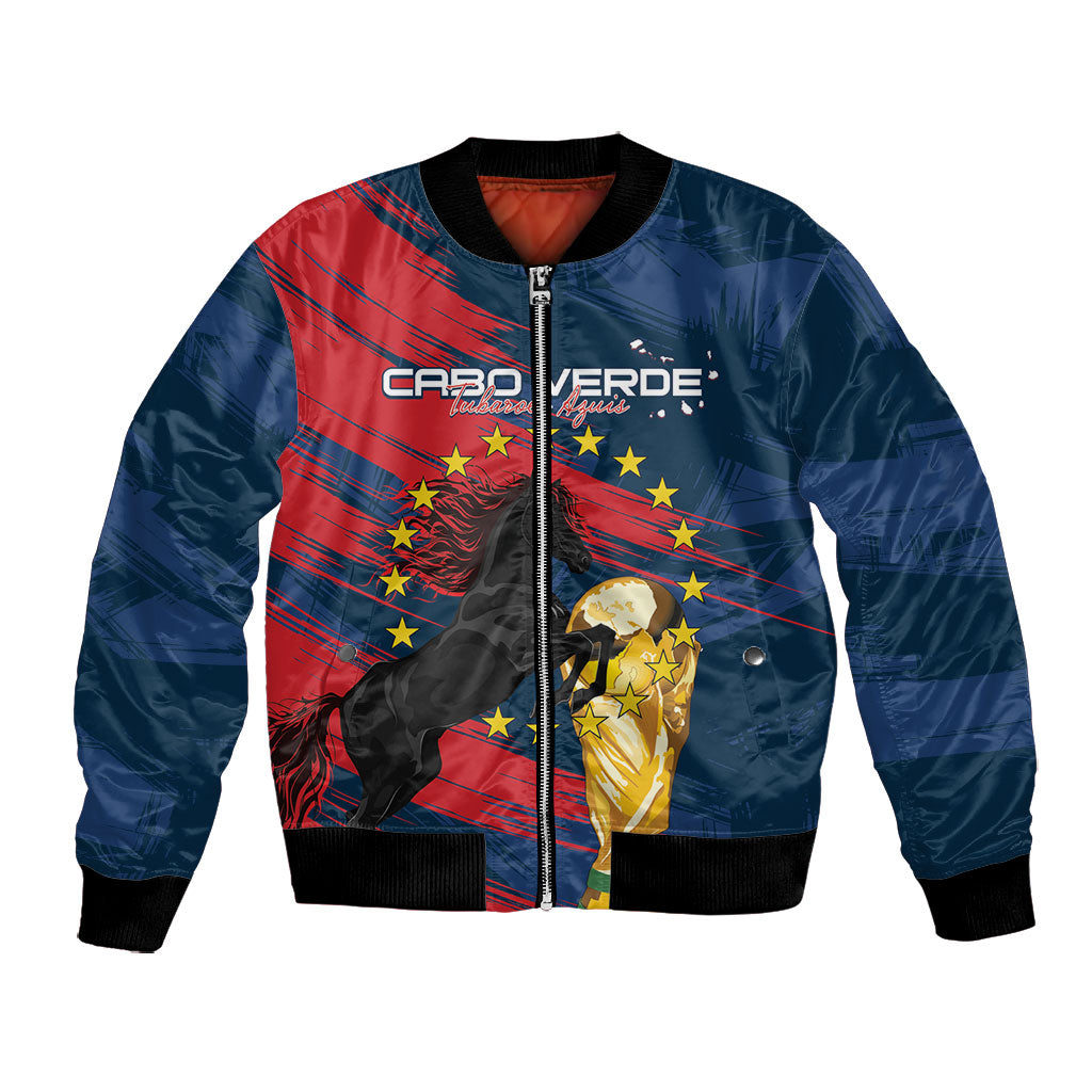Cape Verde - WC2026 Dark Horse Custom Bomber Jacket Our Time Our Story