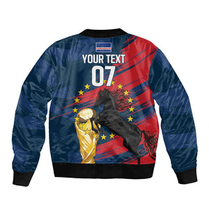 Cape Verde - WC2026 Dark Horse Custom Bomber Jacket Our Time Our Story