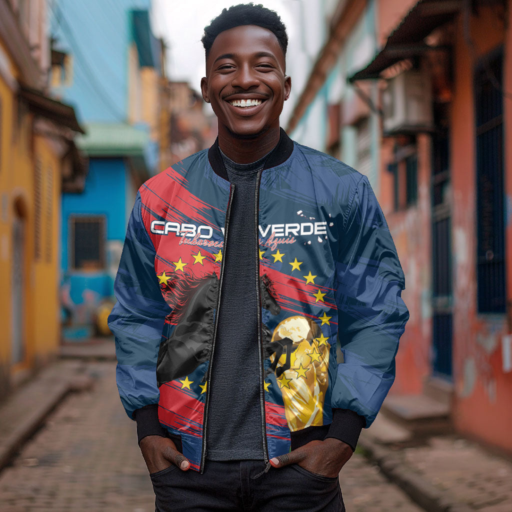 Cape Verde - WC2026 Dark Horse Custom Bomber Jacket Our Time Our Story