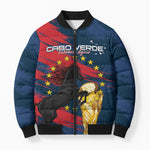 Cape Verde - WC2026 Dark Horse Custom Bomber Puffer Jacket Our Time Our Story