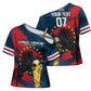 Cape Verde - WC2026 Dark Horse Custom Cross Shoulder Shirt Our Time Our Story