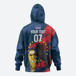 Cape Verde - WC2026 Dark Horse Custom Hoodie Our Time Our Story