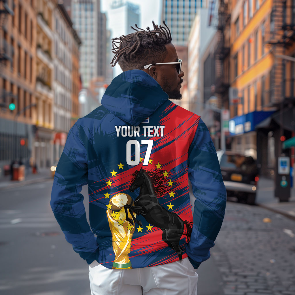 Cape Verde - WC2026 Dark Horse Custom Hoodie Our Time Our Story