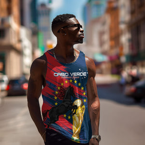 Cape Verde - WC2026 Dark Horse Custom Men Tank Top Our Time Our Story