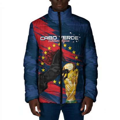 Cape Verde - WC2026 Dark Horse Custom Padded Jacket Our Time Our Story