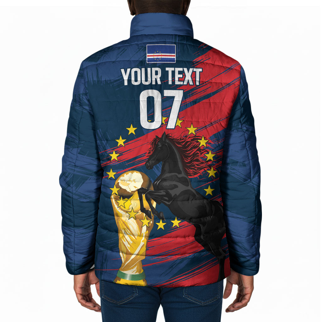 Cape Verde - WC2026 Dark Horse Custom Padded Jacket Our Time Our Story