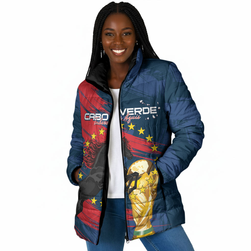 Cape Verde - WC2026 Dark Horse Custom Padded Jacket Our Time Our Story