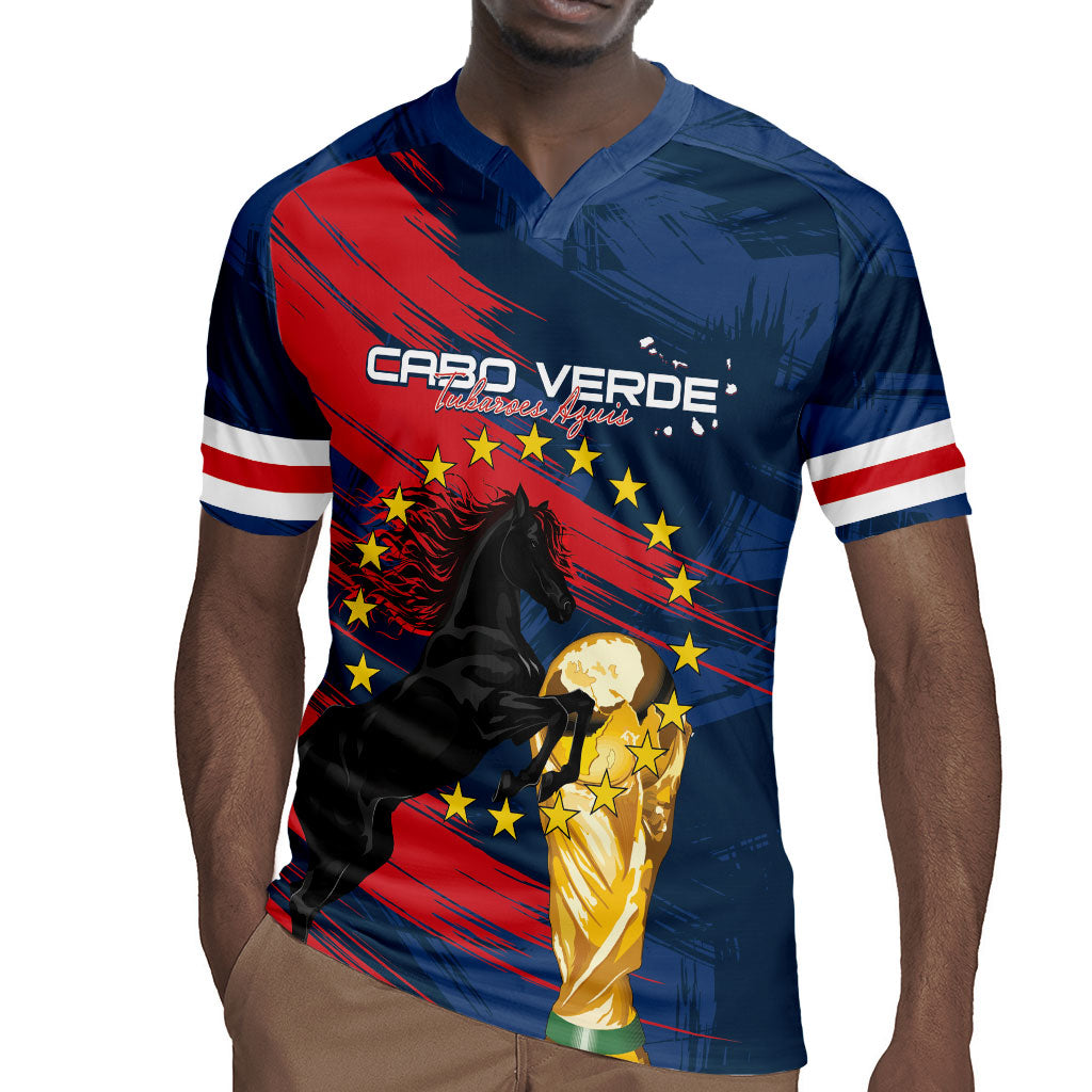 Cape Verde - WC2026 Dark Horse Custom Rugby Jersey Our Time Our Story