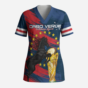 Cape Verde - WC2026 Dark Horse Custom Scrub Top Our Time Our Story
