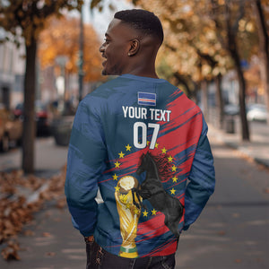 Cape Verde - WC2026 Dark Horse Custom Sweatshirt Our Time Our Story
