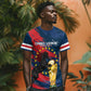 Cape Verde - WC2026 Dark Horse Custom T shirt Our Time Our Story
