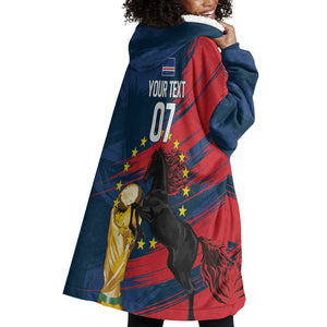 Cape Verde - WC2026 Dark Horse Custom Wearable Blanket Hoodie Our Time Our Story