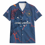 Cape Verde Football WC26 Custom Hawaiian Shirt Dark Horse Rising