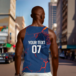 Cape Verde Football WC26 Custom Men Tank Top Dark Horse Rising
