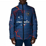 Cape Verde Football WC26 Custom Padded Jacket Dark Horse Rising