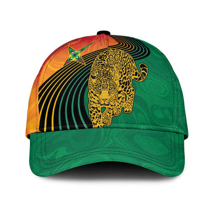 Guyana Cricket Amazon Warriors Classic Cap Fierce Jaguars - African Pride