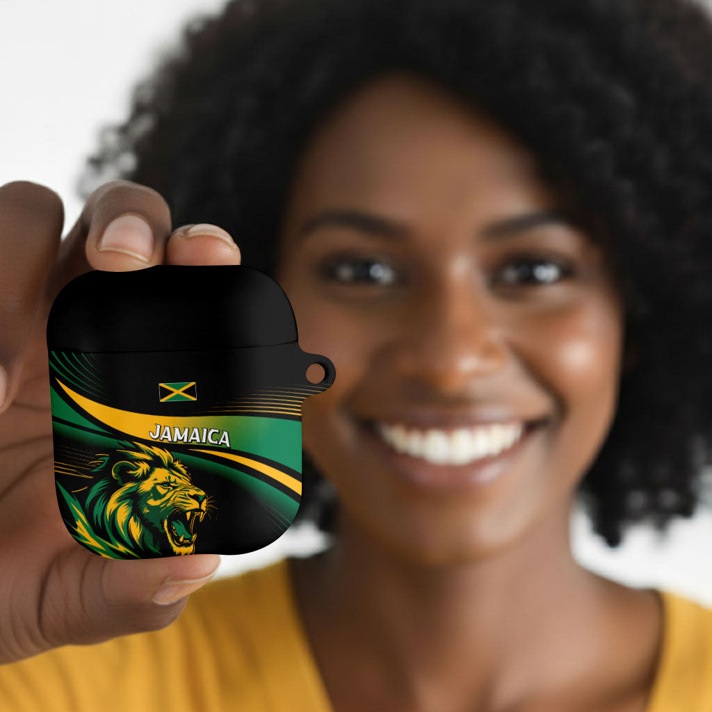 Afro-Jamaica Heritage AirPods Case Roaring Lion
