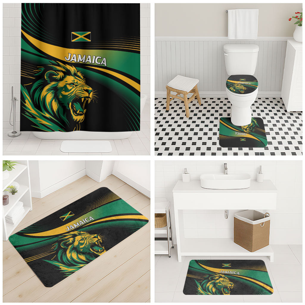 Afro-Jamaica Heritage Bathroom Set Roaring Lion