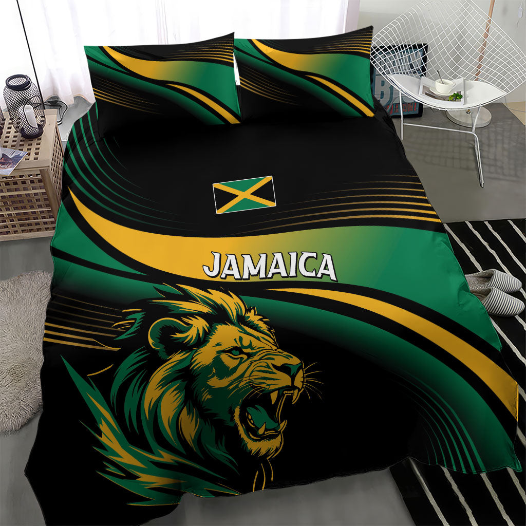 Afro-Jamaica Heritage Bedding Set Roaring Lion