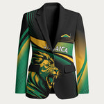 Afro-Jamaica Heritage Custom Blazer Roaring Lion