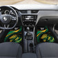 Afro-Jamaica Heritage Custom Car Mats Roaring Lion