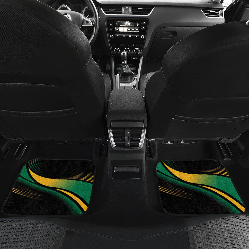 Afro-Jamaica Heritage Custom Car Mats Roaring Lion