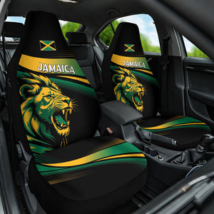 Afro-Jamaica Heritage Car Seat Cover Roaring Lion