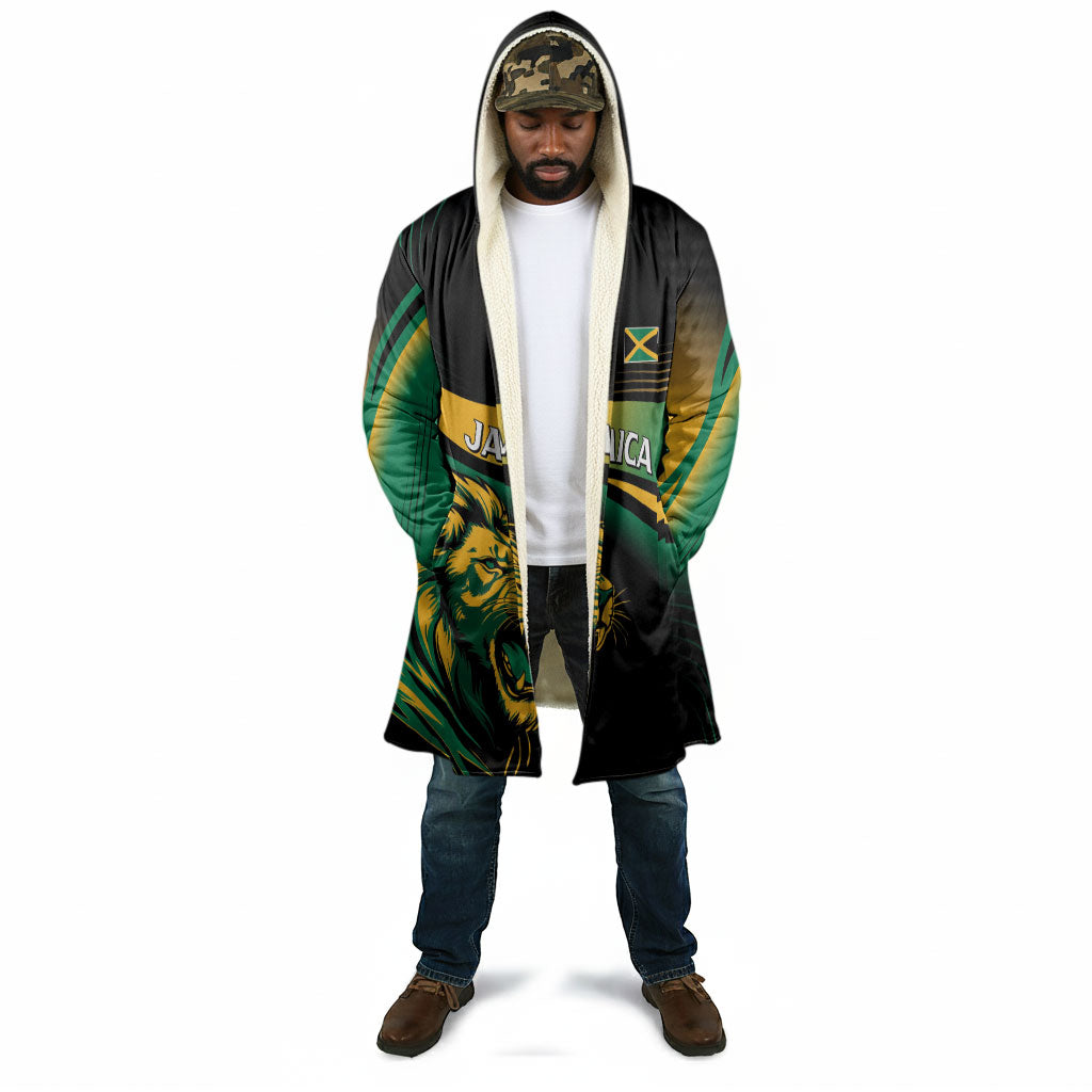 Afro-Jamaica Heritage Custom Cloak Roaring Lion