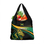 Afro-Jamaica Heritage Grocery Bag Roaring Lion