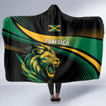 Afro-Jamaica Heritage Hooded Blanket Roaring Lion