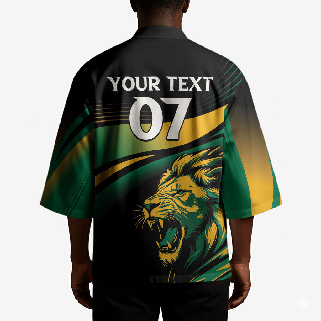 Afro-Jamaica Heritage Custom Kimono Roaring Lion