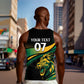 Afro-Jamaica Heritage Custom Men Tank Top Roaring Lion