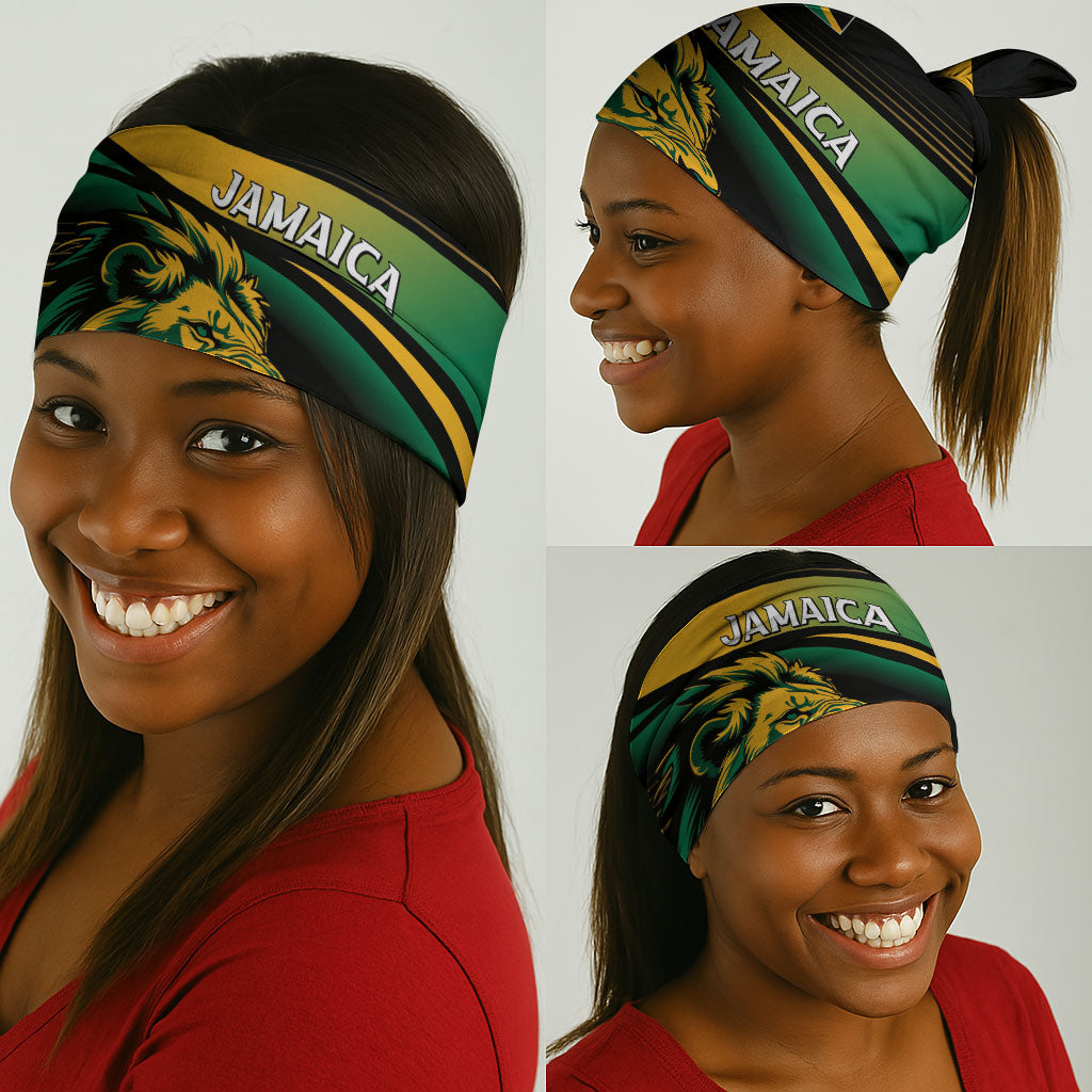 Afro-Jamaica Heritage Neck Gaiter Roaring Lion
