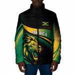 Afro-Jamaica Heritage Custom Padded Jacket Roaring Lion
