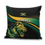 Afro-Jamaica Heritage Pillow Cover Roaring Lion