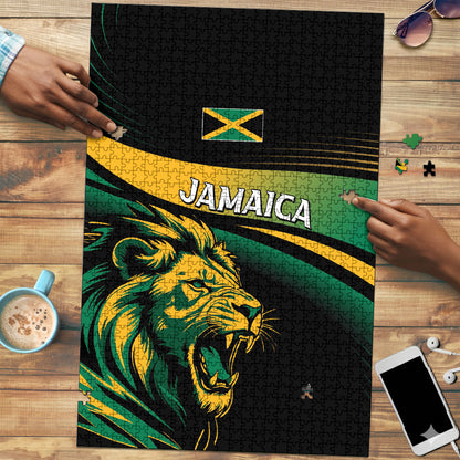 Afro-Jamaica Heritage Puzzle Roaring Lion