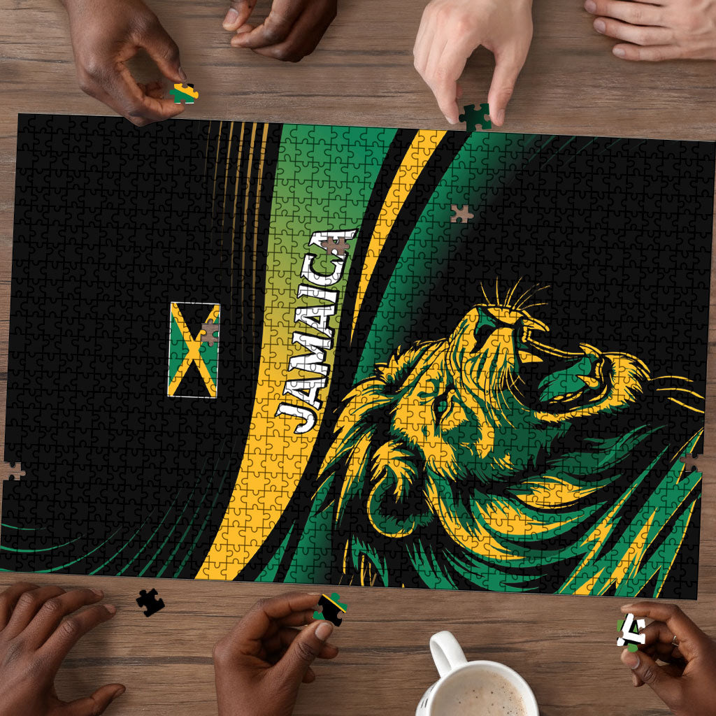 Afro-Jamaica Heritage Puzzle Roaring Lion