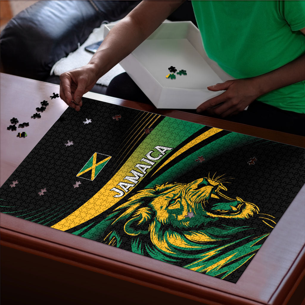 Afro-Jamaica Heritage Puzzle Roaring Lion