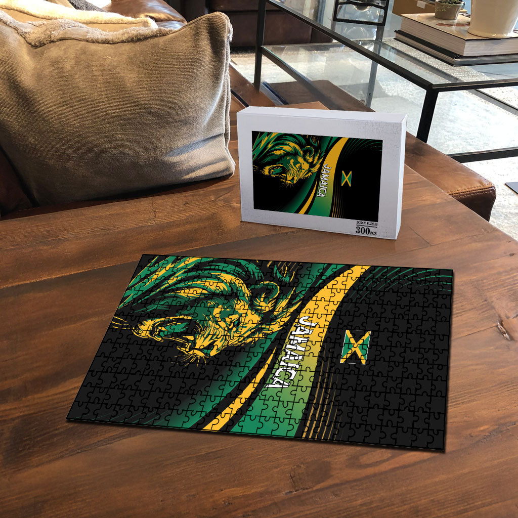 Afro-Jamaica Heritage Puzzle Roaring Lion