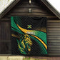 Afro-Jamaica Heritage Quilt Roaring Lion