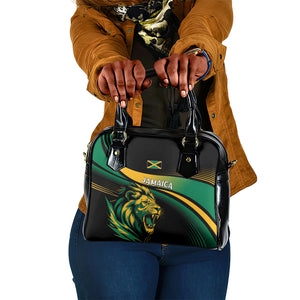 Afro-Jamaica Heritage Shoulder Handbag Roaring Lion