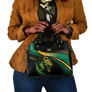 Afro-Jamaica Heritage Shoulder Handbag Roaring Lion