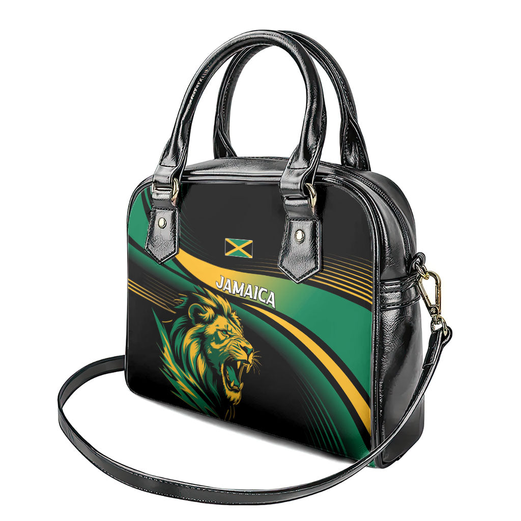 Afro-Jamaica Heritage Shoulder Handbag Roaring Lion
