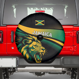 Afro-Jamaica Heritage Spare Tire Cover Roaring Lion