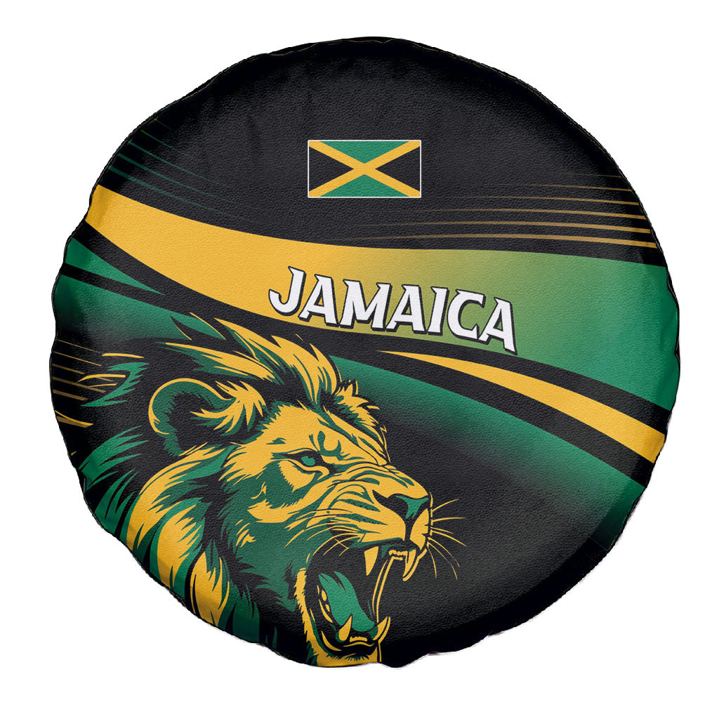 Afro-Jamaica Heritage Spare Tire Cover Roaring Lion