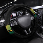 Afro-Jamaica Heritage Steering Wheel Cover Roaring Lion